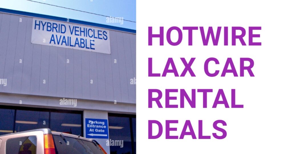 LAX Car Rental Deals