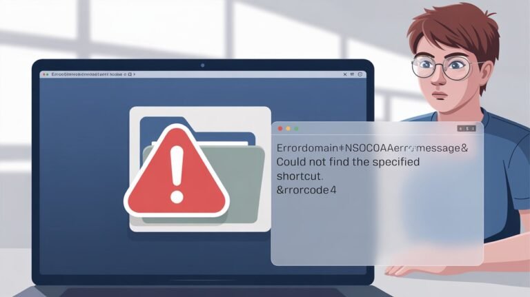 Fix: errordomain=nscocoaerrordomain&errormessage=Could Not Find the Specified Shortcut.&errorcode=4